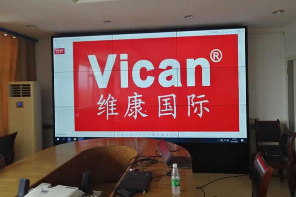 科技展廳引進液晶拼接屏顯示系統，提高品味與檔次